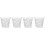 4Pièces Verres Maison Design Chic Mur Résistant Pour Smoothies Jus 2