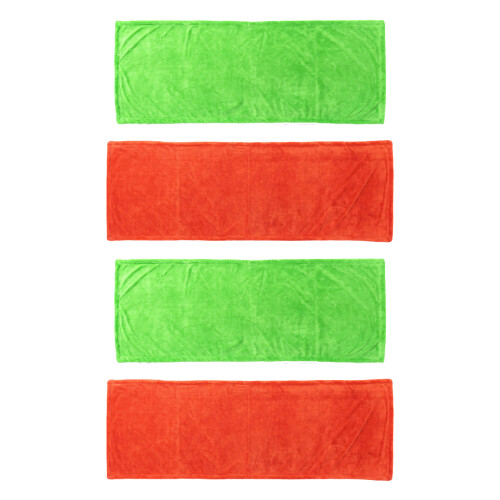Thick Double Texture Vehicle Drying Towel Rapid-Orange 180X60cm 1