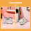 2Sets Portable Dual Purpose Glasses Box Hard Shell Eyeglass Holder 6