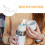 12Pcs Transparent Silicone Straw Tips Replacement for Baby Sippy Cups 4