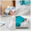 12Pcs Transparent Silicone Straw Tips Replacement for Baby Sippy Cups 6