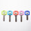 100 Units Thin Profile Silicone Key Holders Strong Auto Key 5