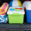 Stackable Sensory Bin Sand Tray Portable-Blue without handle 6