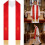 Lightweight Foldable Embroidered Priest Stole With-Red White 3