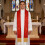 Lightweight Foldable Embroidered Priest Stole With-Red White 5