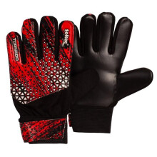 Luvas de goleiro - SOFTEE - Lunar - Palma em espuma de alta densidade - Fechamento em velcro - Vermelho/Preto/Branco