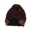 Turban brodé et orné de perles, taille unique 15