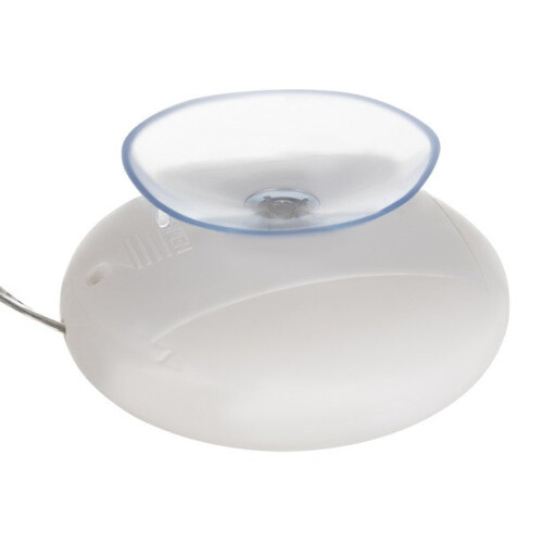 Farvet glas LED 3D- Julemand 2
