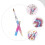 Pinceaux Nail Art Nylon Pbt Résistant 5