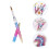 Pinceaux Nail Art Nylon Pbt Résistant 7