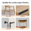 Floor Protector Foot Pad for Chair Desk Sofa-Width 2cm 5