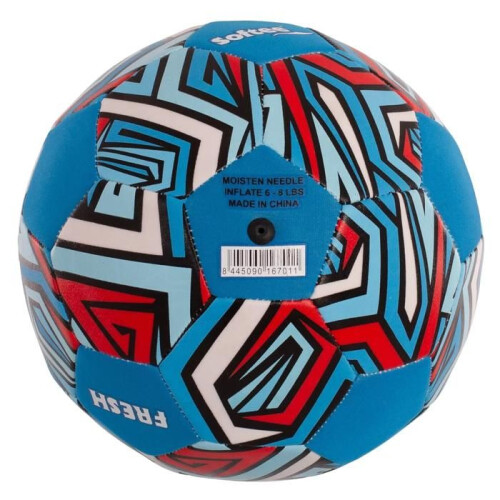Bola de futebol em neoprene Softee Fresh - azul 2