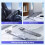 Convenient Vehicle Steering Wheel Computer Stand For-grey 7