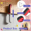 Carbide Scraper with Replacement Blades 1 Inch Three-Edged Steel Blade Ergonomic Paint Scraper Tool Paint Shaver 6