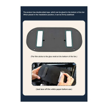 2X 12V Car Fan Double  Fan Portable Auto Cooling Fan Cooling  Wind Electric Fan Car Folding Fan