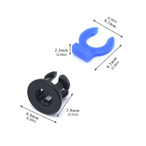 Kit de montage de tube Bowden ABS de 40 unités pour un 2