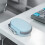 Protective Mouse Hard Travel Bag Case for 3S Ergonomic-Blue 7