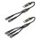 Compacttly Type C USB Extension Cable Fast-usb to 2 typec 2