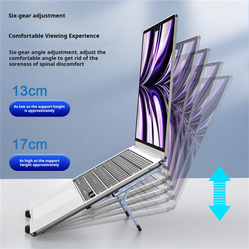 Comfortable Laptop Stand With Combined USB Dock 6 Position 1