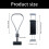Durability Silicone Backseat Tablets Mount For 360 degree Smooth 3