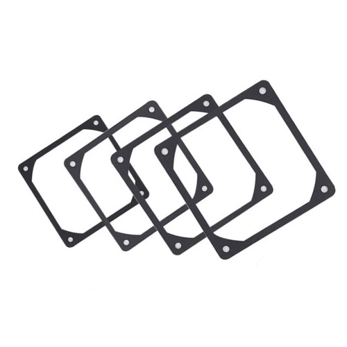 Soft Silicone Shock Absorbing Pad Rubber Fan Gaskets For-9cm 1