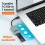 Strong PCIE Storage Reader USB Type C Cable Provided For Extra 4