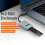 Strong PCIE Storage Reader USB Type C Cable Provided For Extra 5
