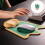 Gaming Mouse Pad With Silicone Wrist Support Cartoon-Gray 3