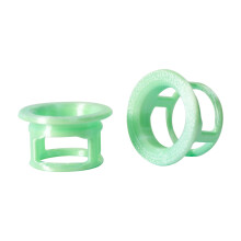 2Pcs Noctilucent Bicycles Handlebar End Expansion-mint green