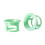 2Pcs Noctilucent Bicycles Handlebar End Expansion-mint green 1