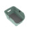 Panier arrière pour vélo - BASIL - Cento Neo - 21 L - Vert/Argenté - Système WSL 3