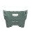 Panier arrière pour vélo - BASIL - Cento Neo - 21 L - Vert/Argenté - Système WSL 4