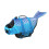 Small Dog Flotation Vest Quick Drying High Flotation-Blue XS 1