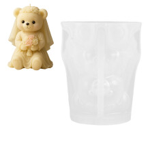 Silicone Candle Mould Balloon Bear Shape For DIY And-GJ 431