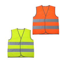 2 Pcs Child High Visibility Vest Easy Wear Design Comfortable-S