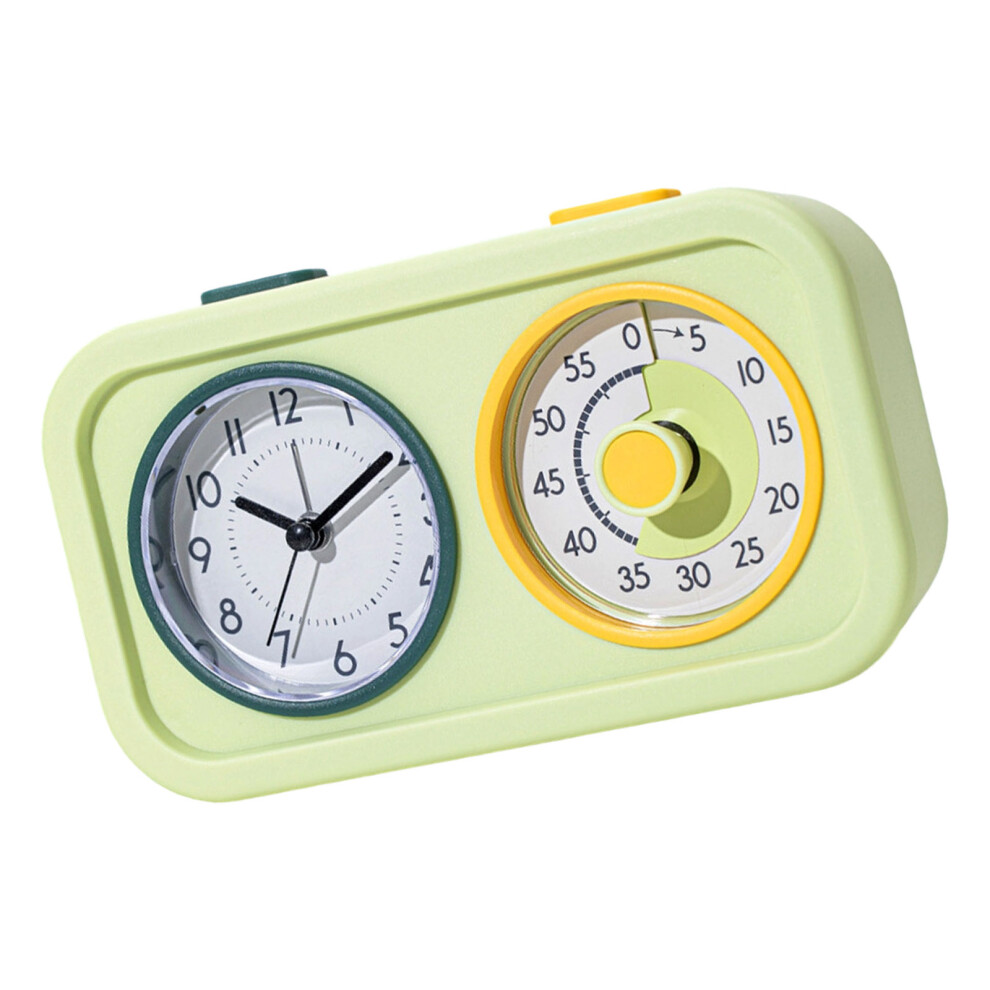 Multifunctional Quiet Visual Timer With Double Screen-Green