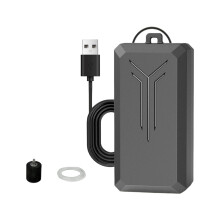 Low Noise Portable USB Oxygen Pump-Black air supply stone tra