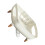 Sturdy Transparent Dish Drying Rack With Slanted Base For-White 1