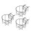 3pcs Heavy Duty Adjustable Wall Mount Planter Holder Enhances 1