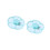 Practical Silicone Cups Cover Sun Flower Shape-Light Blue 1