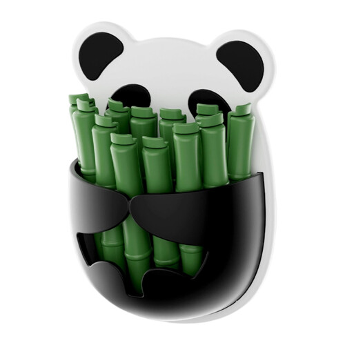 Household Essential Panda Theme Bag Sealer Refrigerator Sticker