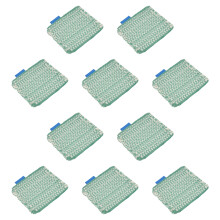 Hand Woven Cotton Coasters With Classical Checkered-Blue 10