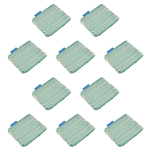 Hand Woven Cotton Coasters With Classical Checkered-Blue 10