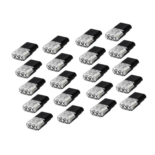 Snap In Cable Terminals Metal Contacts Suitable for-20pcs