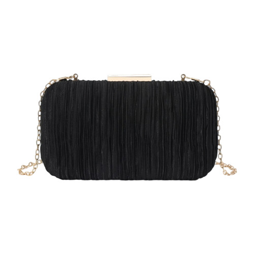 Moderne Handtasche mit plissiertem Design und abnehmbarer