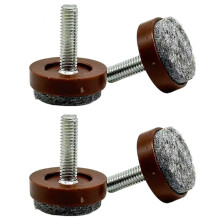 Furniture Leveling Feet For Wooden Floor Tile-brown 6mm