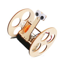 STEM Educational Wooden Balancing Robot DIY Set For Children