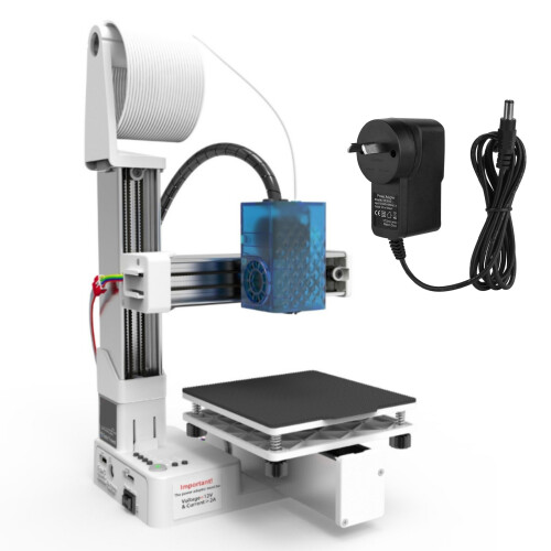 Draagbare TPU 1,75 mm 3D-printer, gemakkelijk te-Wit EEN U