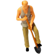 Detailed Resin 1:64 Construction Site Model with Workers-613