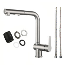 Stainless Steels Kitchen Sink-Brushed Comes with two tubes